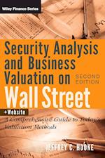 Security Analysis and Business Valuation on Wall Street, + Companion Web Site