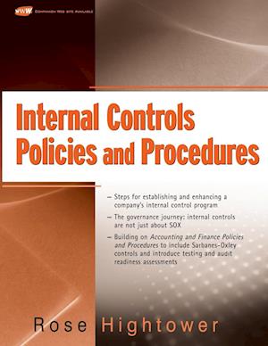 Internal Controls Policies and Procedures