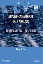 Applied Categorical Data Analysis and Translational Research 2e