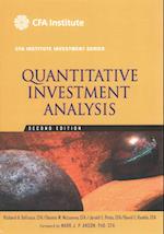 Quantitative Investment Analysis [With Workbook]