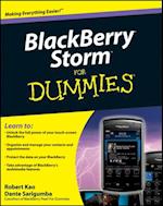 BlackBerry Storm For Dummies