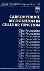 Carbohydrate Recognition in Cellular Function