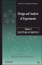 Design and Analysis of Experiments, V3 Special Designs and Applications