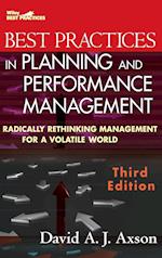 Best Practices in Planning and Performance Management – Radically Rethinking Management for a Volatile World 3e