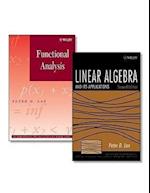 Linear Algebra and Its Applications 2e + Functional Analysis 2V Set