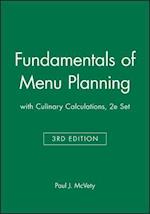 Fundamentals of Menu Planning [With Paperback Book]