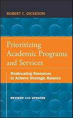 Prioritizing Academic Programs and Services