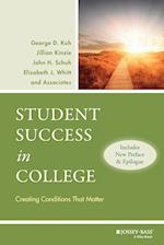 Student Success in College – Creating Conditions That Matter