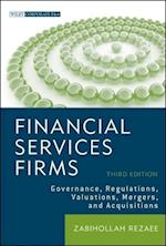 Financial Services Firms – Governance, Regulations, Valuations, Mergers and Acquisitions