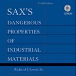 Sax's Dangerous Properties of Industrial Materials  12e Set CD–ROM