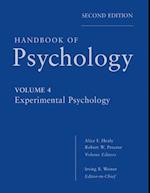 Handbook of Psychology – Experimental Psychology V4 2e