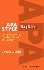 APA Style Simplified – Writing in Psychology, Education, Nursing, and Sociology