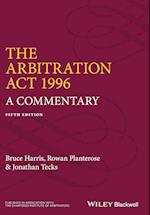 The Arbitration Act 1996 – A Commentary 5e