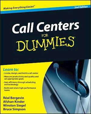 Call Centers For Dummies 2e