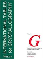 International Tables for Crystallography Vol G – Definition and Exchange of Crystallographic Data
