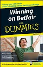 Winning on Betfair For Dummies 2e
