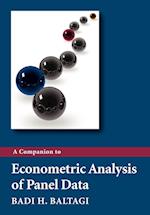 A Companion to Econometric Analysis of Panel Data