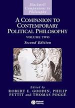 Companion to Contemporary Political Philosophy