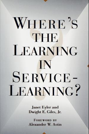 Where's the Learning in Service–Learning?