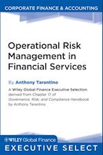 Operational Risk Management in Financial Services