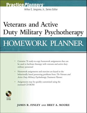 Veterans and Active Duty Military Psychotherapy Homework Planner