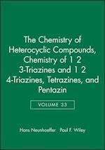 Chemistry of 1 2 3-Triazines and 1 2 4-Triazines, Tetrazines, and Pentazin