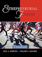 Entrepreneurial Finance