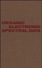 Organic Electronic Spectral Data V31 1989