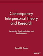 Contempory Interpersonal Theory & Research – Personality, Psychopathology & Psychotherapy