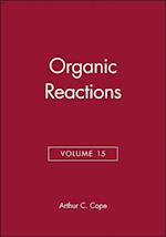 Organic Reactions V15