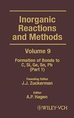 Inorganic Reactions & Methods V 9 – Formation of Bonds to C, Si, Ge, Sn, Pb Pt 1