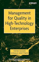 Management for Quality in High Technology Enterprises