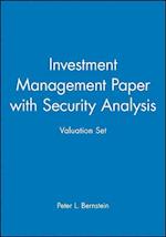 Investment Management +Security Analysis Valuation Set