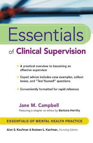 Essentials of Clinical Supervision