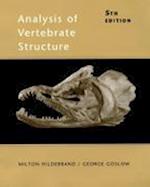 Analysis of Vertebrate Structure 5e