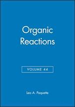 Organic Reactions V44
