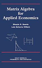 Matrix Algebra for Applied Economics