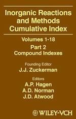 Inorganic Reactions and Methods, Cumulative Index, Part 2