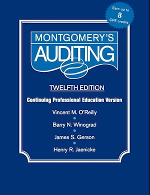 Montgomery's Auditing – Continuing Professional Education Version 12e