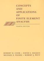 Concepts & Applications of Finite Element Analysis  4e (WSE)
