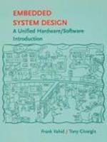 Embedded System Design – A Unified Hardware/ Software Introduction (WSE)