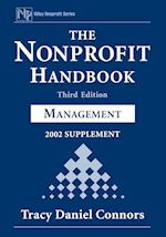 The Nonprofit Handbook – Management 3e 2002 Supplement