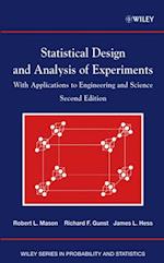 Statistical Design and Analysis of Experiments