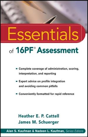 Essentials of 16PF Assessment