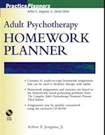 Adult Psychotherapy Homework Planner