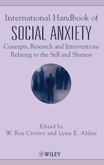 International Handbook of Social Anxiety – Concepts, Research & Interventions Relating to the  Self & Shyness