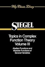 Topics in Complex Function–Abelian Function and Abelian Function and Modular Functions