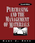 Purchasing and the Management of Materials