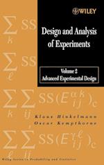 Design and Analysis of Experiments – Advanced Experimental Design V 2