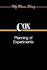 Planning of Experiments